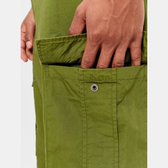 Aigle Bermuda Shorts Men Green ZA-60548